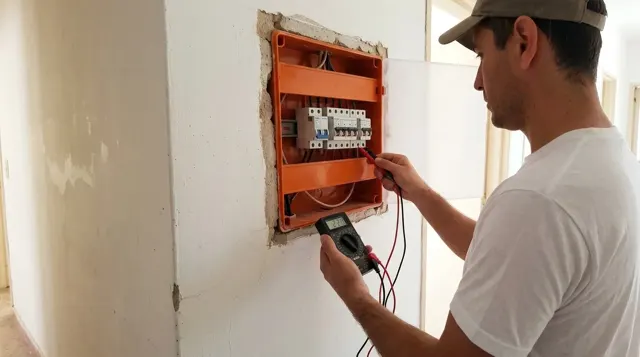 Medición de una instalación eléctrica con multímetro